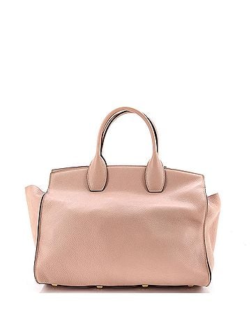 Salvatore Ferragamo Studio Satchel Leather Medium (view 2)