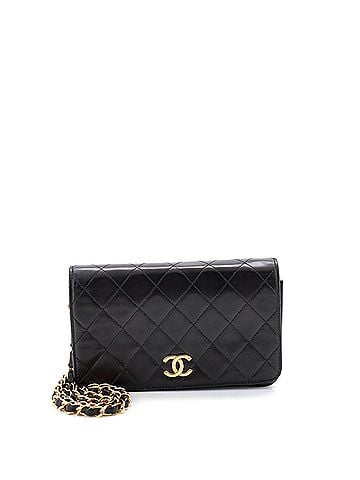 Chanel Vintage Full Flap Bag Quilted Lambskin Mini (view 1)