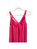 Massimo Dutti 100% Polyester 100% Viscose Pink Cocktail Dress Size 8 - photo 2