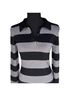 Ralph Lauren Stripes Black Gray Pullover Sweater Size XS - photo 1
