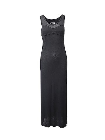 Maison Margiela Maison Martin Margiela Maxi Dress in Black Viscose  (view 1)