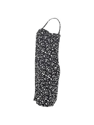 Max Mara  Max Mara Printed Sleeveless Knee-Length Dress in Black and White Cotton (view 1)