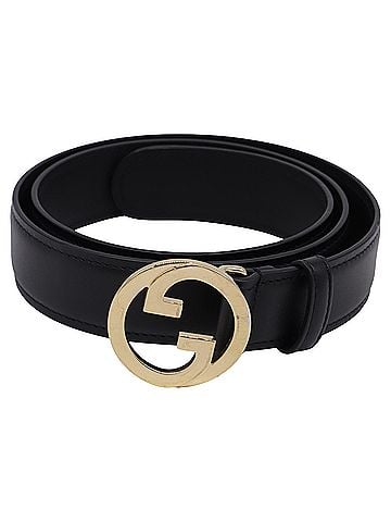 Gucci Gucci Blondie Belt in Black Leather (view 1)