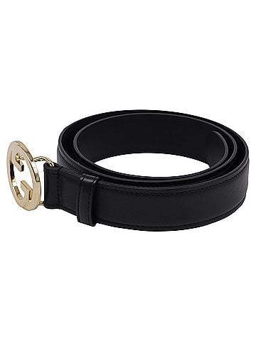 Gucci Gucci Blondie Belt in Black Leather (view 2)