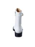 Stuart Weitzman 100% Leather White Boots Size 9 - photo 3