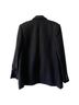 Equipment 100% Wool Black Blazer Size 10 - photo 2