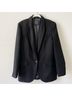 Equipment 100% Wool Black Blazer Size 10 - photo 8