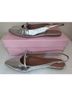 Intentionally Blank 100% Leather Silver Flats Size 9 - photo 10