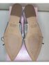 Intentionally Blank 100% Leather Silver Flats Size 9 - photo 4