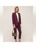 Theory 100% Viscose Solid Burgundy Active Pants Size 25 waist - photo 8