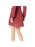 Paige 100% Polyester Print Red Casual Dress Size XS - photo 2