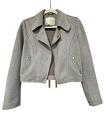 Anthropologie Faux Leather Jacket (view 2)