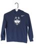 Nike Blue Pullover Hoodie Size YOUTH SMALL - photo 1