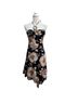 Ruby Rox 100% Polyester 100% Polyester Floral Black Multi Color Casual Dress Size M - photo 1