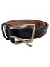 Jos. A. Bank 100% Leather Solid Black Belt Size M - photo 1