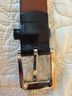 Jos. A. Bank 100% Leather Solid Black Belt Size M - photo 7