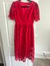 Gianni Bini 100% Polyester 85% Polyester 5% Elastane Red Cocktail Dress Size 2 - photo 6