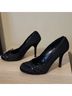 Deb Black Heels Size 9 1/2 - photo 3