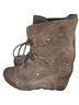 Sorel 100% Leather Brown Gray Boots Size 10 - photo 2