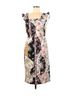 Sam Edelman 95% Polyester 5% Spandex 100% Polyester Floral Color Block Multi Color Cocktail Dress Size 8 - photo 1
