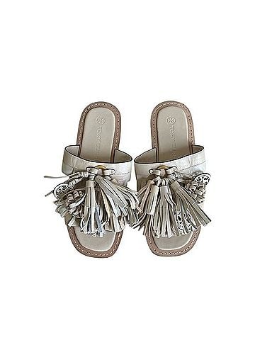 Tory Burch Miller Tassel Slide Sandals (view 1)