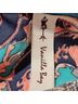 Vanilla Bay 100% Polyester Paisley Black Blue Casual Dress Size M - photo 3