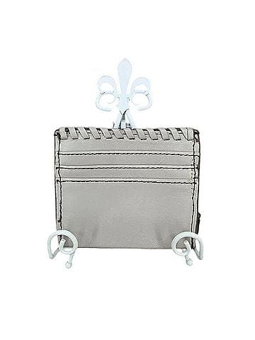 Hobo The Original Stitch Mini Card Wallet Keychain Pouch Leather Wallet (view 2)
