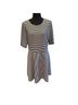 Apt. 9 Stripes Black White Casual Dress Size L - photo 1