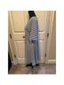 Apt. 9 Stripes Black White Casual Dress Size L - photo 3