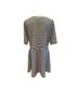 Apt. 9 Stripes Black White Casual Dress Size L - photo 2