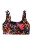 Fabletics Print Pink Purple Sports Bra Size S - photo 1