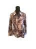 Susan Bristol Animal Print Tan Brown Blazer Size L - photo 1