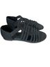 Eileen Fisher 100% Leather Black Sandals Size 6 - photo 2