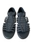 Eileen Fisher 100% Leather Black Sandals Size 6 - photo 1