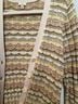 J.Jill Stripes Multi Color Yellow Green Cardigan Size S - photo 5