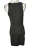 Tulle 100% Polyester 5% Spandex Chevron-herringbone Black Brown Cocktail Dress Size M - photo 2