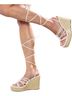 Lisa Vicky Solid White Wedges Size 11 - photo 1