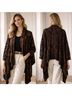 Soft Surroundings Aztec Or Tribal Print Multi Color Black Cardigan Size XL - photo 9
