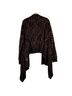 Soft Surroundings Aztec Or Tribal Print Multi Color Black Cardigan Size XL - photo 2