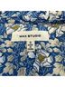 Max Studio 100% Polyester Floral Blue White Sleeveless T-Shirt Size S - photo 3
