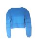 Tibi 100% Polyester Blue Pullover Sweater Size M - photo 2