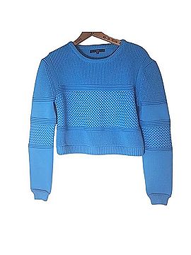 Tibi Sailor Cropped Sweater Pullover Sweater (view 1)