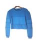 Tibi 100% Polyester Blue Pullover Sweater Size M - photo 1