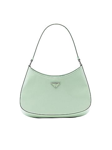 Prada Spazzolato Leather Cleo Shoulder Bag (view 1)