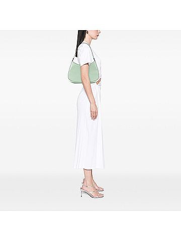 Prada Spazzolato Leather Cleo Shoulder Bag (view 2)
