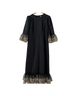 Pomander Place 92% Polyester 8% Spandex 100% Polyester 95% Polyester 5% Spandex Solid Black Cocktail Dress Size L - photo 1