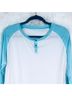 Lululemon Athletica Stripes White Blue Long Sleeve Top Size 8 - photo 3