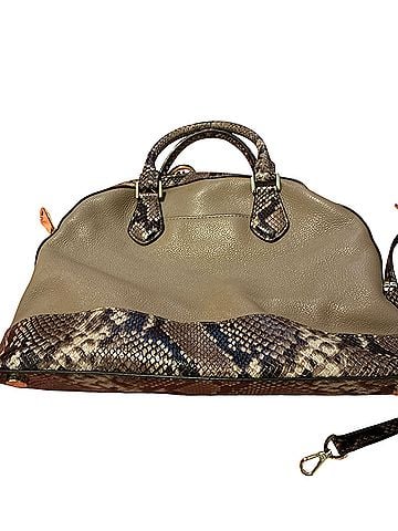 Michael Kors Leather Satchel (view 2)