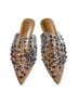 Cape Robbin Multi Color Tan Sandals Size 5 1/2 - photo 2