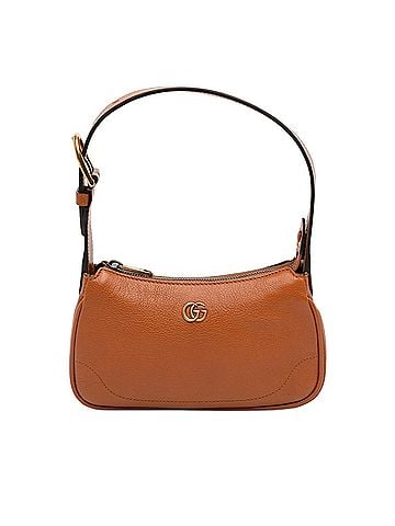 Gucci Mini Leather Aphrodite Shoulder Bag (view 1)